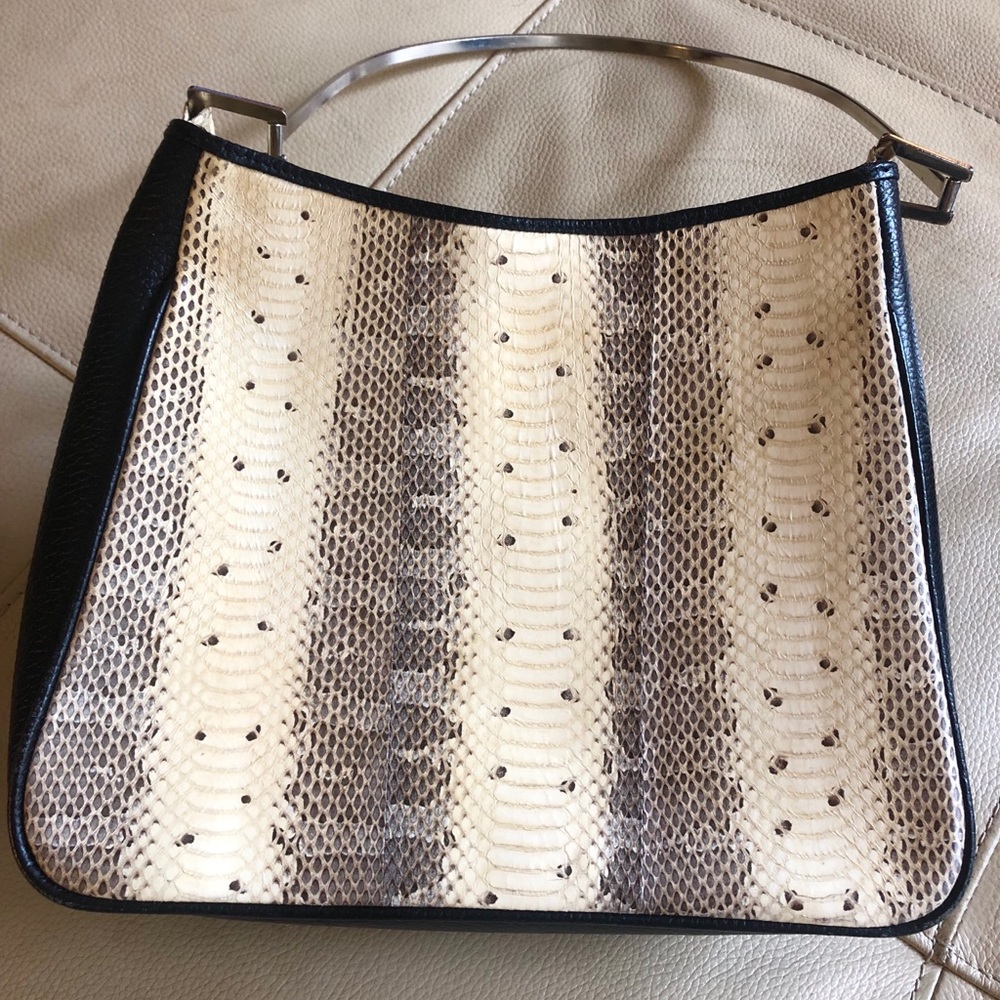 Eel skin bag!